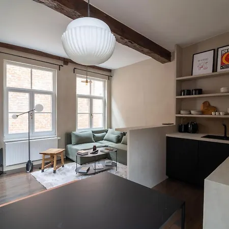 Charming House In Le Sablon Appartement Brussel Buitenkant foto